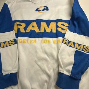 Los Angeles Rams Blue and Yellow Sweatshirt